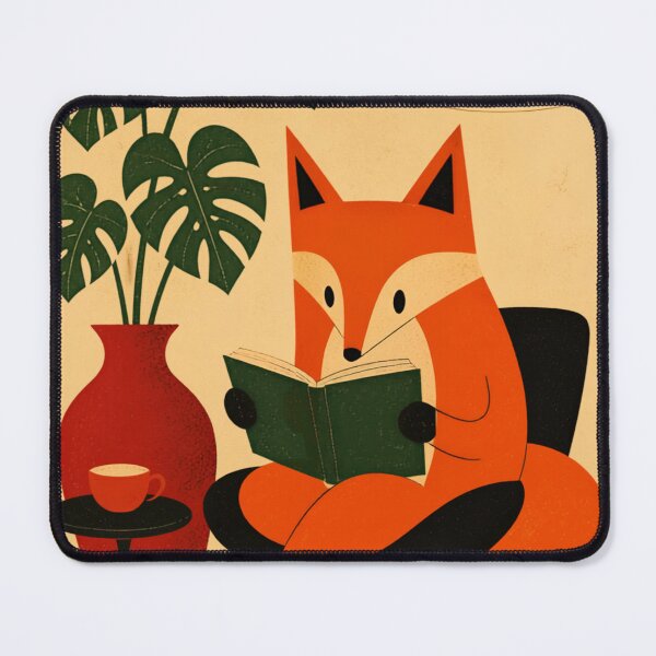 Item preview, Copy of Whimsical Mid-Century Animal Art – Vintage Bauhaus Inspired Illustration designed and sold by Rooted & Co.
