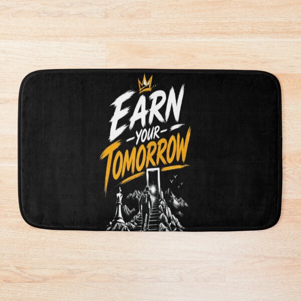 Item preview, Earn Your Tomorrow  Motivational Success & Growth Mindset designed and sold by v6ziix.
