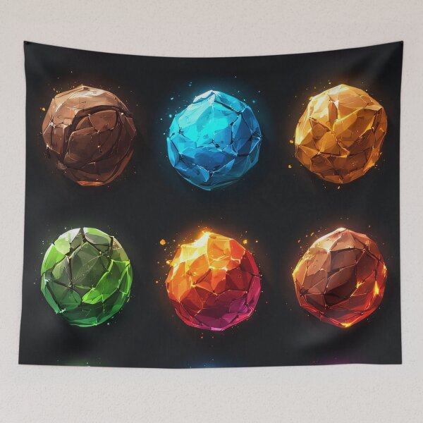 Item preview, Sparkling crystals in twelve vibrant colors designed and sold by Mianku | Für das Leben.