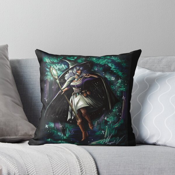 Item preview, Witch in forest illustration  designed and sold by Mayali Artistry .