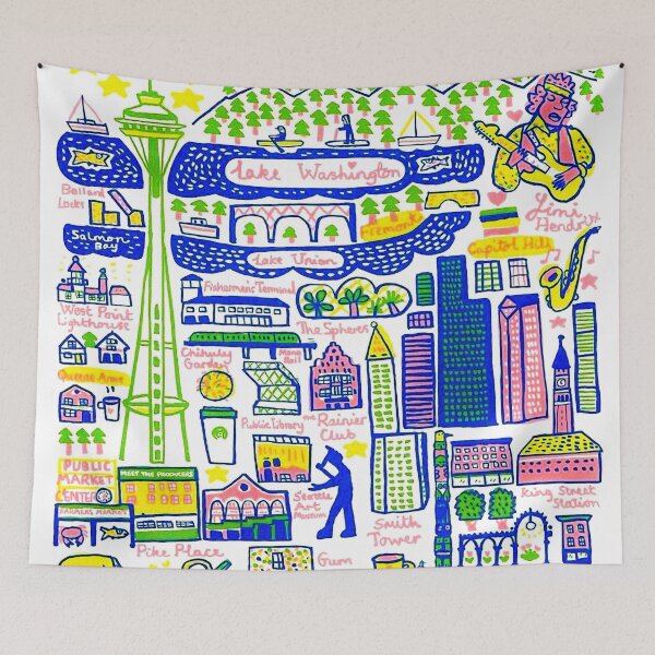 Item preview, SEATTLE designed and sold by FRONTIERTEE.