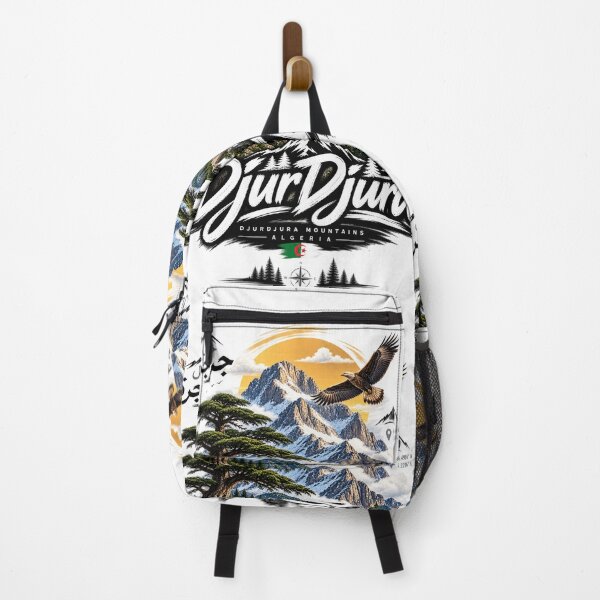 Item preview, Djurdjura Mountains Algeria – Algerian Mountain Vintage Graphic | DjurDjura Outdoor Adventure Design designed and sold by zdzdesigner.