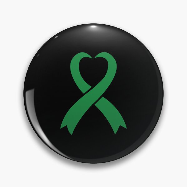 Item preview, green ribbon, liver cancer awareness designed and sold by BlueDiamond-19.