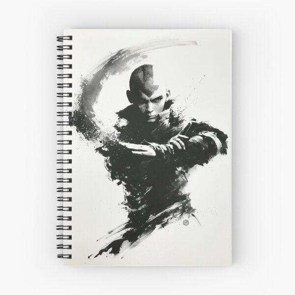 Item preview, Aang Ink Illustration The Last Airbender designed and sold by blackdogshop.