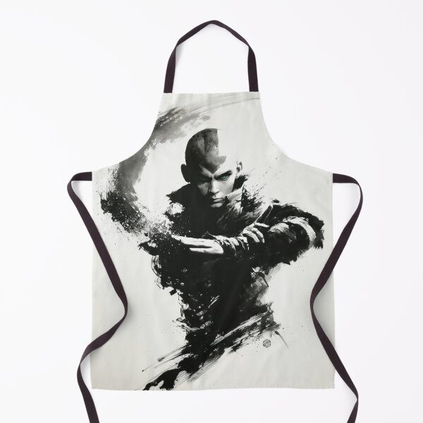 Item preview, Aang Ink Illustration The Last Airbender designed and sold by blackdogshop.