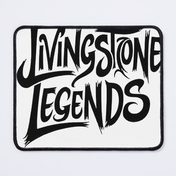Item preview, Livingstone Legends - Bold Brushstroke Typography Art designed and sold by Qubivibe.