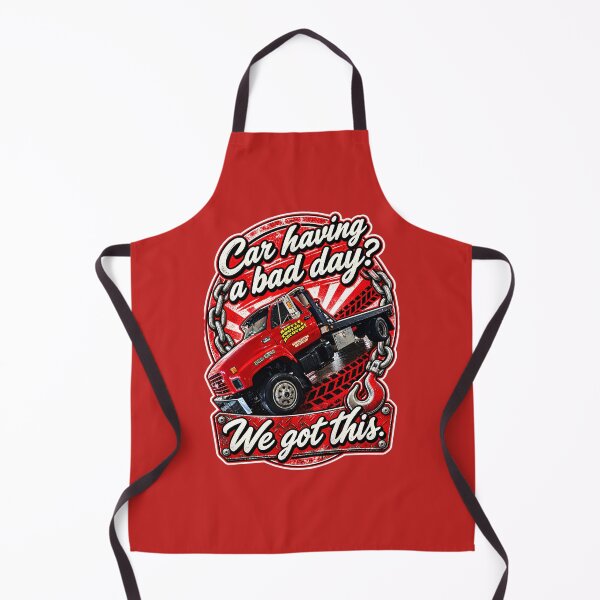 Item preview, Car Having a Bad Day? We Got This! Hoppy's Towing & Recovery Tow Truck Design designed and sold by Shabby Script Archive | Digital Designer .