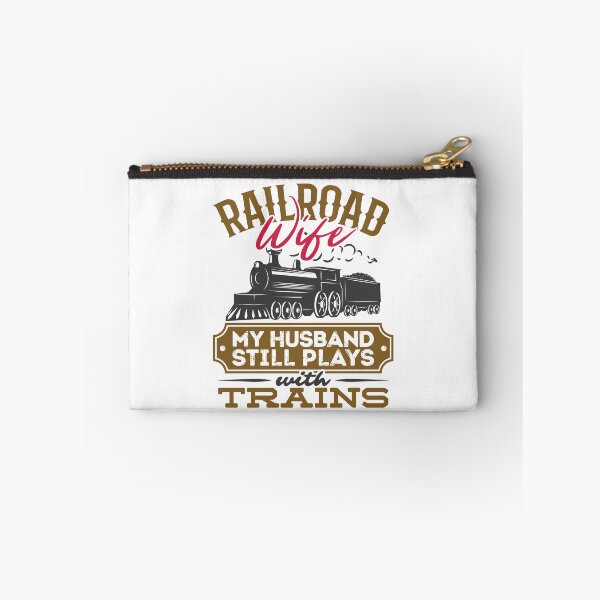 Item preview, Railroad Wife My Husband Still Plays with Trains designed and sold by jaygo.
