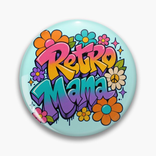 Item preview, Floral Retro Mama designed and sold by binspired2shop.