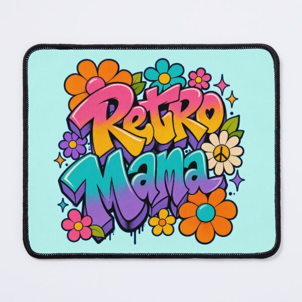 Item preview, Floral Retro Mama designed and sold by binspired2shop.