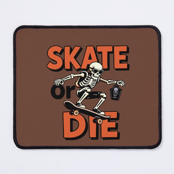 Item preview, Vintage Retro Halloween Skeleton Skater designed and sold by artscreat.