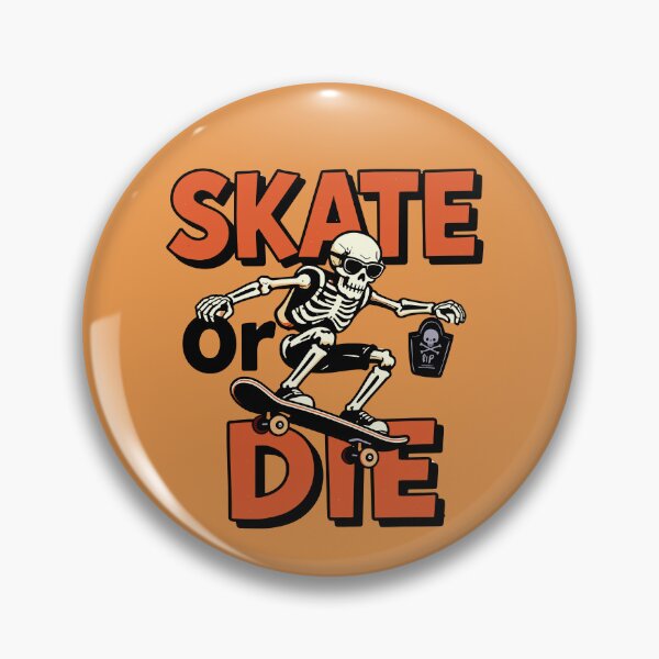Item preview, Vintage Retro Halloween Skeleton Skater designed and sold by artscreat.