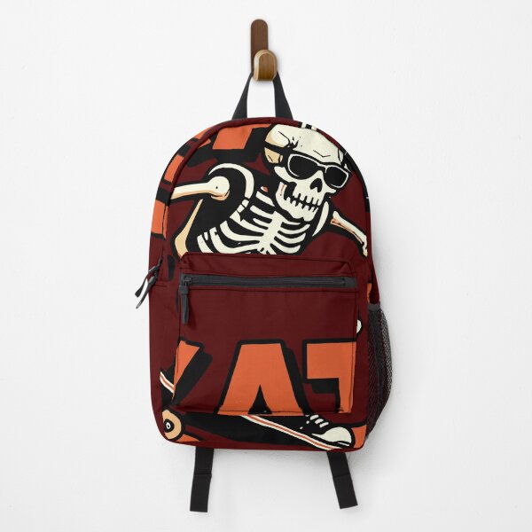 Item preview, Vintage Retro Halloween Skeleton Skater designed and sold by artscreat.
