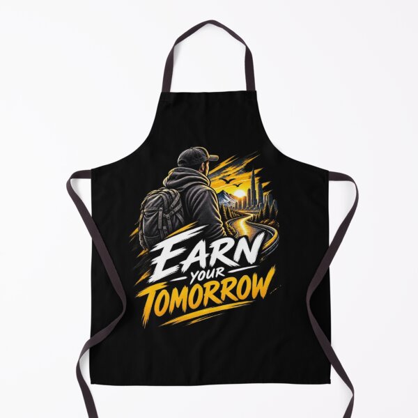 Item preview, Earn Your Tomorrow Motivational Success & Growth Mindset designed and sold by v6ziix.