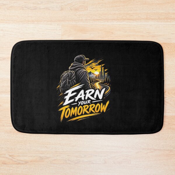 Item preview,  Earn Your Tomorrow  Motivational Success & Growth Mindset designed and sold by v6ziix.