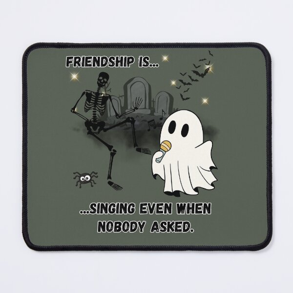 Item preview, Friendship Sings Without Permission designed and sold by AhmadAnnaPrints.
