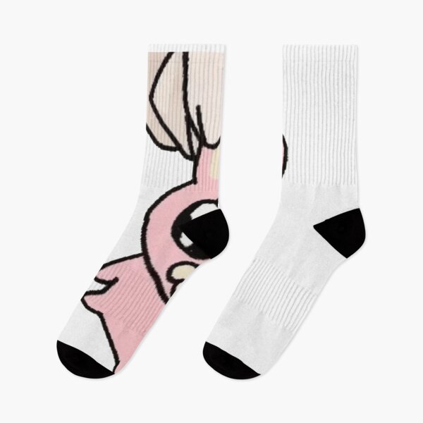 Item preview, Sad Kawaii Pink Bunny Doodle designed and sold by Tazmamert-HALOM.