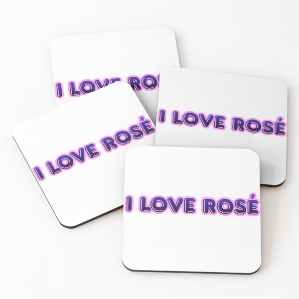 Item preview, I love Rosé quote designed and sold by NotsoCreativeArtistJazz.