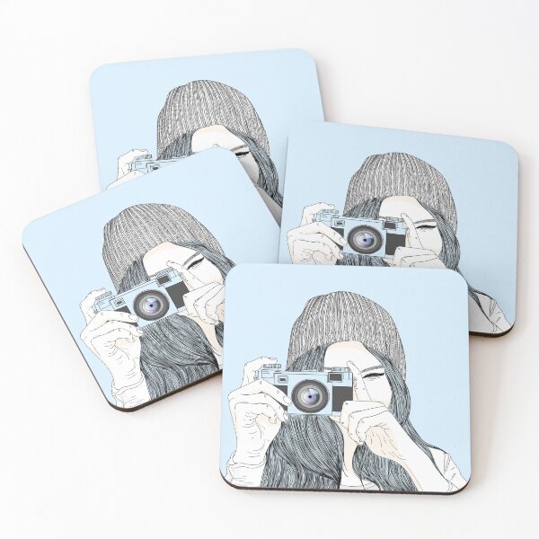 Item preview, Girl taking a photo designed and sold by 4Magnify.