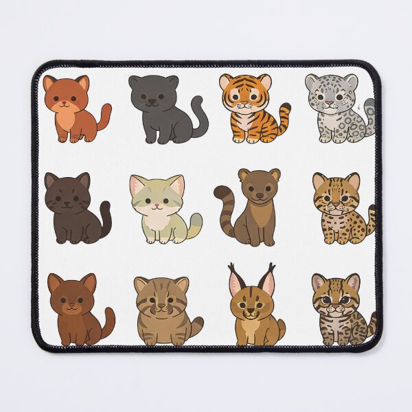 Item preview, Cute Animal Stickers — Elegant Illustration Pack for Planners designed and sold by Noorkin.