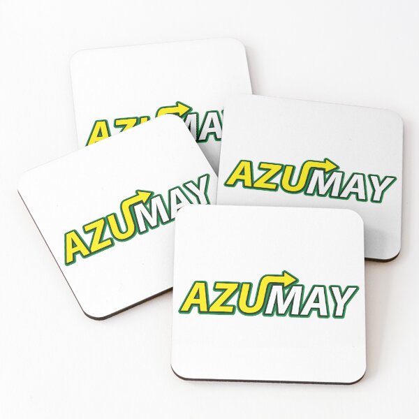 Item preview, Azumay Yellow and White Text with Arrow Logo designed and sold by tehpucuk67.