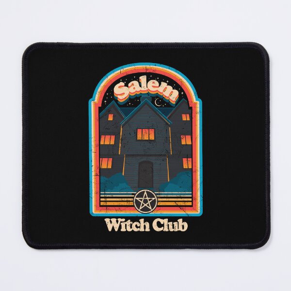 Item preview, Retro distressed Salem Witch Club design designed and sold by Jdawnink.