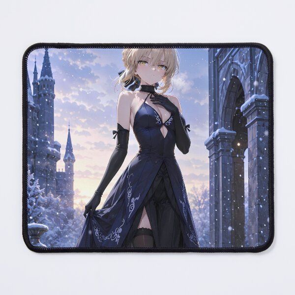 Item preview, Saber Alter Fate Stay Night Snowy Castle Majesty designed and sold by mildaclairmo.