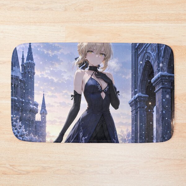 Item preview, Saber Alter Fate Stay Night Snowy Castle Majesty designed and sold by mildaclairmo.