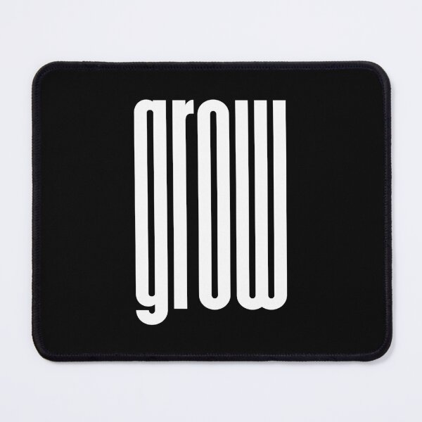 Item preview, Grow Minimalist Motivational Typographic Quote designed and sold by DaliborP.
