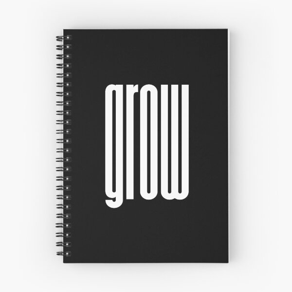 Item preview, Grow Minimalist Motivational Typographic Quote designed and sold by DaliborP.
