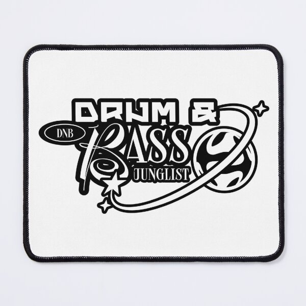 Item preview, DRUM AND BASS - Y2K Orb Ring (Black) designed and sold by Discothreadz.