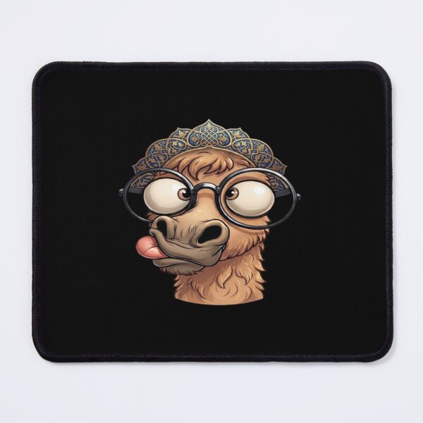 Item preview, Funny Quirky Camel with Glasses and Traditional Crown Art designed and sold by DailySparks.