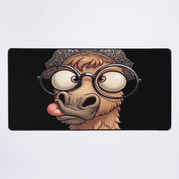 Item preview, Funny Quirky Camel with Glasses and Traditional Crown Art designed and sold by DailySparks.