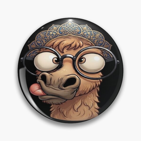 Item preview, Funny Quirky Camel with Glasses and Traditional Crown Art designed and sold by DailySparks.