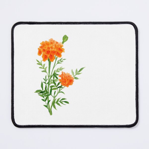 Item preview, June 5th birthday flower Marigold designed and sold by 366birthflower.
