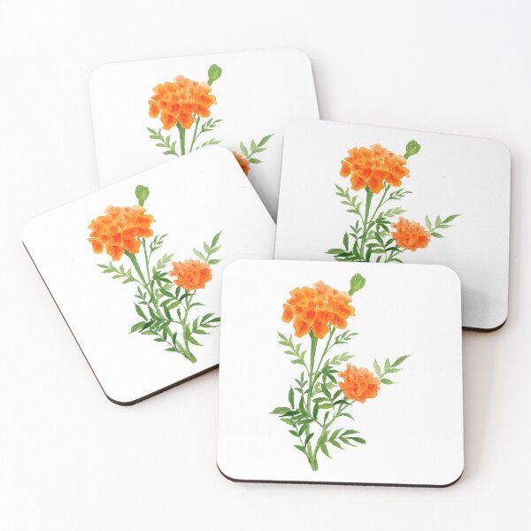 Item preview, June 5th birthday flower Marigold designed and sold by 366birthflower.