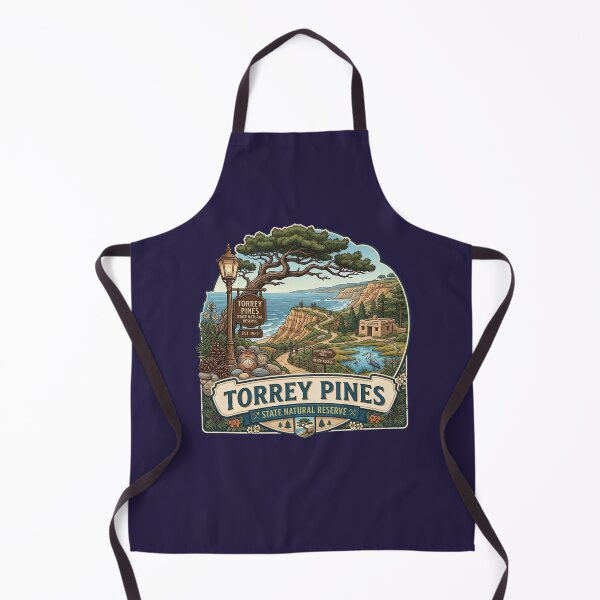 Item preview, Torrey Pines State Natural Reserve California Vintage Emblem designed and sold by LittleArij.