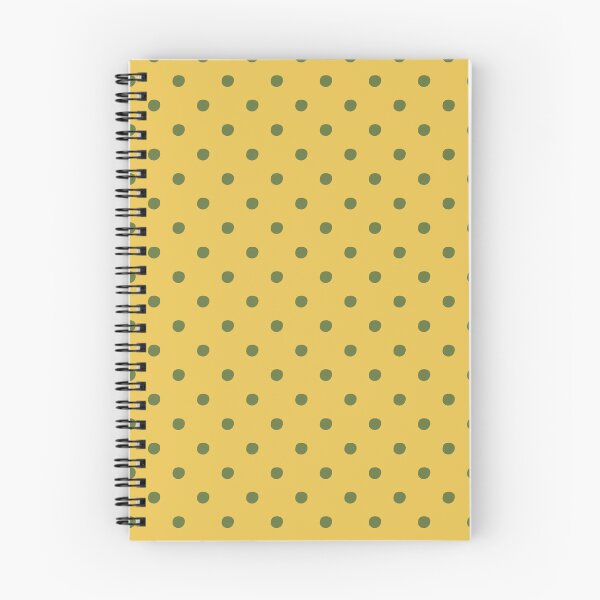 Item preview, Mustard Yellow and Olive Green Polka Dots | Retro Green Spots on Yellow Pattern | Vintage Mustard and Green Dotty Pattern | Retro Yellow and Green Polka Dot Seamless Pattern designed and sold by VivaFy.