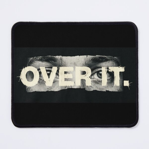 Item preview, Over It Shirt – Minimalist Streetwear – Y2K Grunge Aesthetic Gift designed and sold by FurryPrintLab-FurryPrintLabDesign.