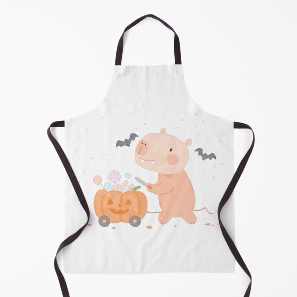 Item preview, Cute Halloween Capybara Vampire With Pumpkin Candy Cart Tee designed and sold by LinneaMiller.