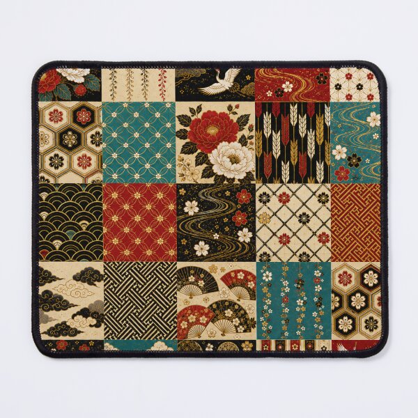 Item preview, Japanese Patchwork – Traditional Harmony designed and sold by lbl-shop.