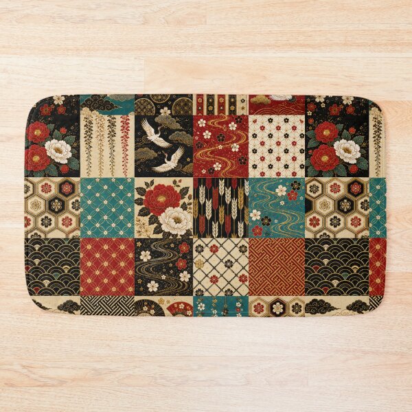 Item preview, Japanese Patchwork – Traditional Harmony designed and sold by lbl-shop.