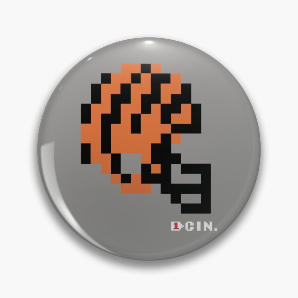 Item preview, Bengals Tecmo Bowl Helmet designed and sold by TecmoBowlSports.