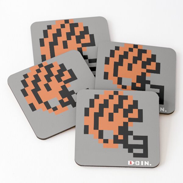 Item preview, Casco Tecmo Bowl de los Bengals designed and sold by TecmoBowlSports.