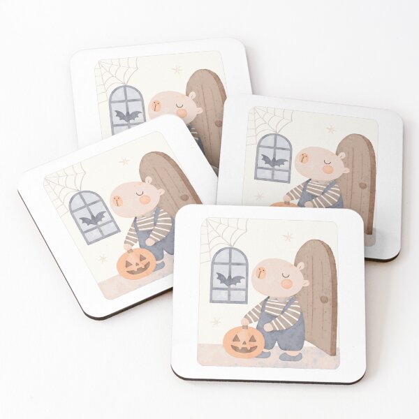 Item preview, Cute Halloween Capybara With Pumpkin Tee designed and sold by LinneaMiller.