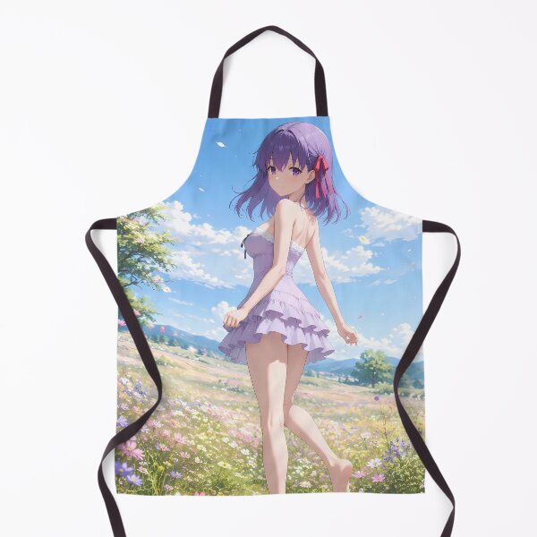 Item preview, Sakura Matou Fate Stay Night Flower Meadow Stroll designed and sold by mildaclairmo.