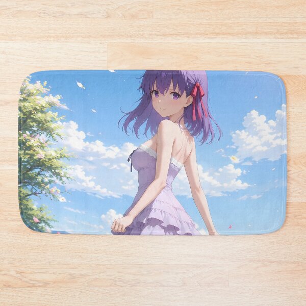 Item preview, Sakura Matou Fate Stay Night Flower Meadow Stroll designed and sold by mildaclairmo.