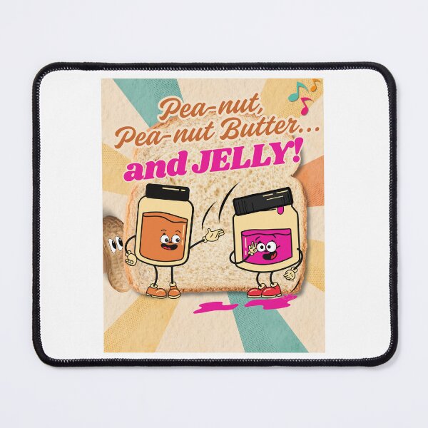 Item preview, Peanut Butter and Jelly Song - Retro Dancing PB&J Cartoon Food Duo designed and sold by pulse_retail.
