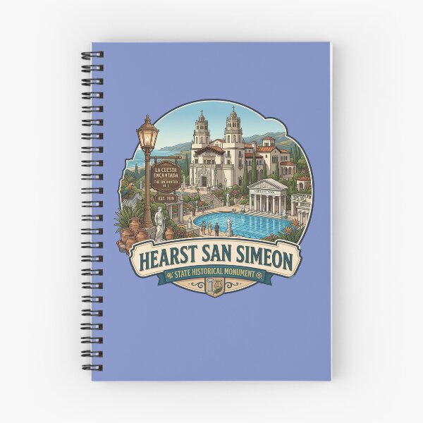Item preview, Hearst San Simeon La Cuesta Encantada Historic Emblem designed and sold by LittleArij.