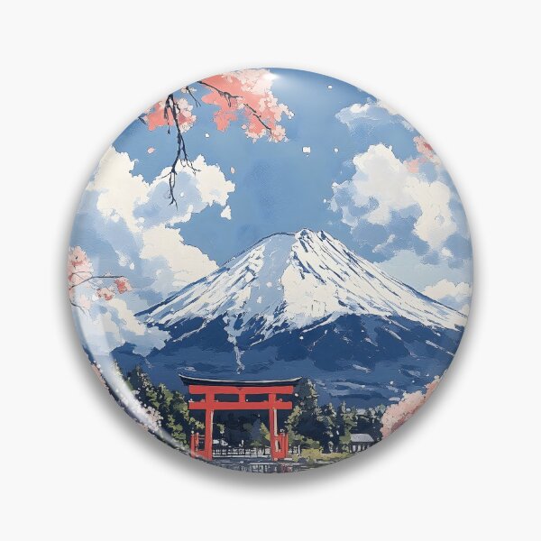 Artikelvorschau, Japanische Pagode, Herbst, Klippen, Brücke, See, Berg, Ruhe entworfen und verkauft von mildaclairmo.